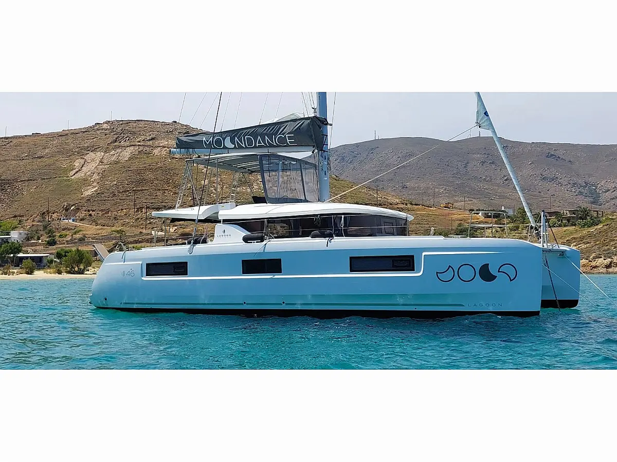 Lagoon 46  - MOONDANCE (A/C , generator,watermaker) Skippered Only   - External image